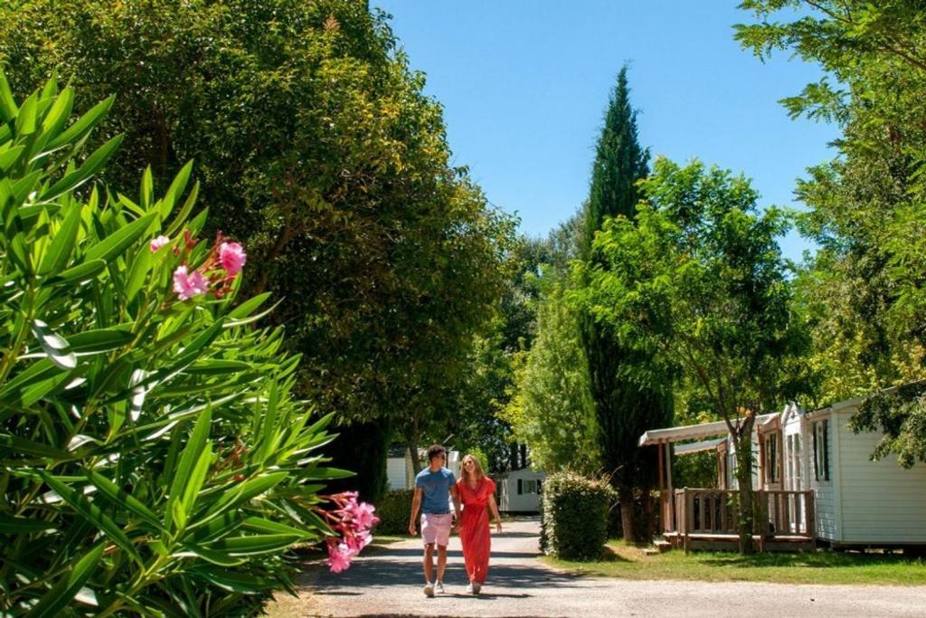 Mobil Home Tout Confort 6 Personnes Climatise Au Pied Du Luberon La Roque-d'Antheron Exterior photo
